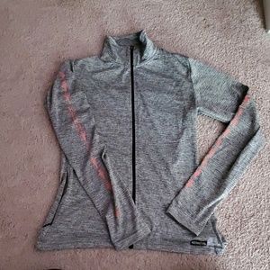Full zip light weight shirt